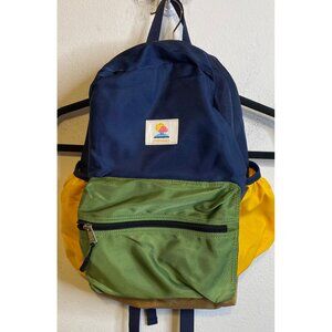 NEW Mibasies Toddler Backpack Kids Preschool/Kindergarten Blue Yellow Green